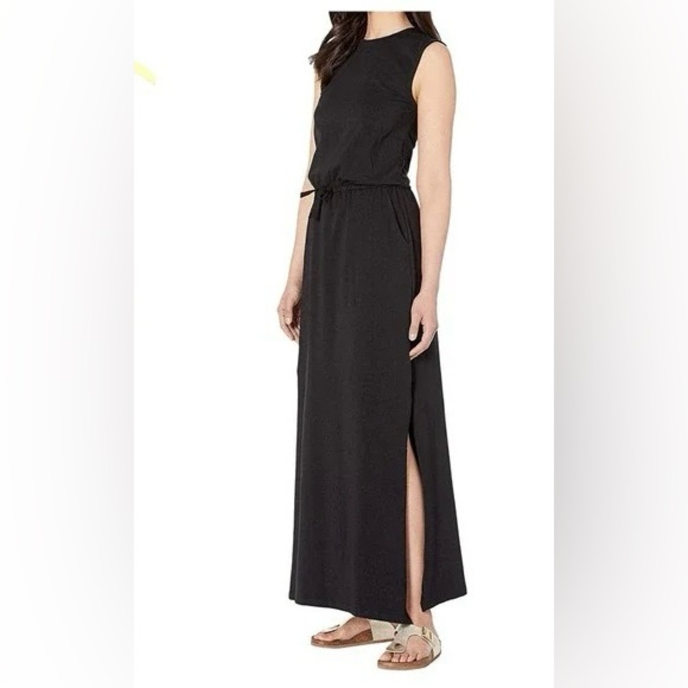 EUC Pact Black Maxi Dress